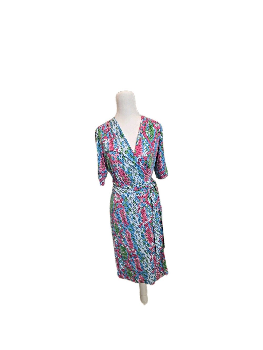 lilly pulitzer dress small Show Me Some Skin Wrap Geometric Pattern